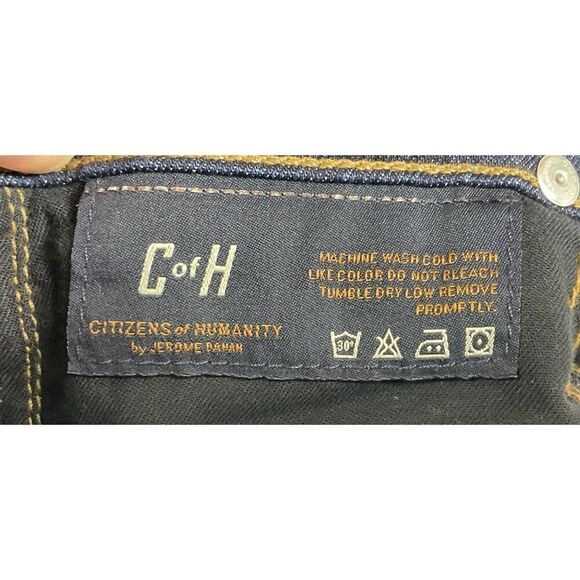 Citizens Of Humanity Elson Medium Rise Straight Leg Jeans, size 26 - Picture 12 of 13
